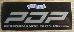 AUTOCOLLANT PDP WALTHER - THEME ARME - Stickers