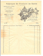 63 - VIC LE COMTE -  LONGUES - Herborisations Et Cultures - Pharmacie J. Chamboeuf   Au Pont De Longues - 1800 – 1899