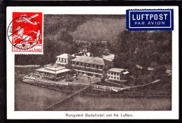 1930. Air Mail. 25 øre Red RUNGSTED KYST. Belgium. (Michel 145) - JF103864 - Aéreo