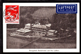 1930. Air Mail. 25 øre Red RUNGSTED KYST. Belgium. (Michel 145) - JF103864 - Luftpost