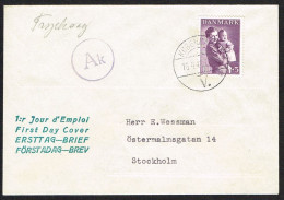 1941. Aid To Children 10 + 5 øre On Scarce FDC KØBENHAVN 16. 4. 41. (Michel 264) - JF104066 - Covers & Documents