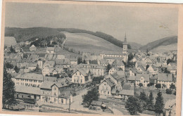 7743 FURTWANGEN, Blick über Den Bahnhof Auf Den Ort - Furtwangen