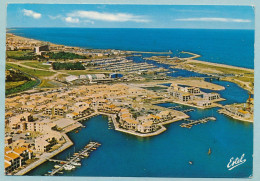 SAINT-CYPRIEN-PLAGE - Vue Aérienne Des Capellans. Au Second Plan Le Port De Saint-Cyprien - Saint Cyprien