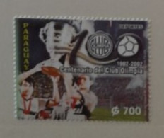 PARAGUAY 2002  MNH**  FOOTBALL FUSSBALL SOCCER CALCIO VOETBAL FUTBOL FUTEBOL FOOT FOTBAL - Unused Stamps