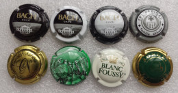 Lot De 8 Capsules Mousseux Lot 13 - Placas De Cava