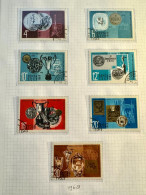 Set Completo 7 Sellos Usados URSS 1968 Awards To Soviet Post Office - Usados