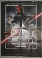 Affiche Originale De Cinéma "Star Wars - La Menace Fantome " Avec Ewan McGregor, Natalie Portman De 1999 - Affiches & Posters