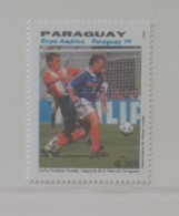 PARAGUAY  1998 DESCHAMPS  MNH** 1999 FOOTBALL FUSSBALL SOCCER CALCIO VOETBAL FUTBOL FUTEBOL FOOT FOTBAL - Unused Stamps