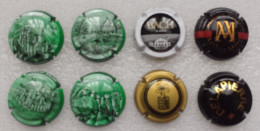 Lot De 8 Capsules Mousseux Lot 21 - Placas De Cava