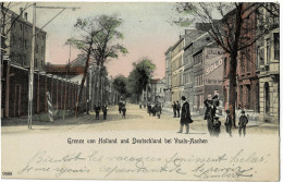 Grenze Von Holland Und Deutschland Bei Vaals-Aachen Circulée En 1905 - Vaals