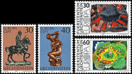 Liechtenstein 1974/1975, Europa CEPT - 4 V. MNH - Sonstige & Ohne Zuordnung