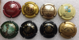 Lot De 8 Capsules Mousseux Lot 6 - Placas De Cava