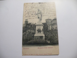 A548 .CPA. ROUMANIE. Bucuresci. Monumentul Eliade Radulescu. .beau Plan . écrite & Voyagé 1904 - Romania