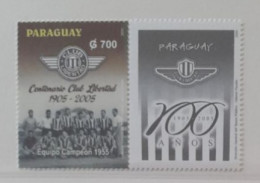 PARAGUAY  2005  MNH**  FOOTBALL FUSSBALL SOCCER CALCIO VOETBAL FUTBOL FUTEBOL FOOT FOTBAL - Unused Stamps