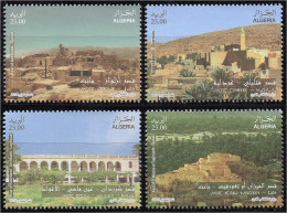 ALGERIE ALGERIA 2024 - 4v - MNH - Ancient Desert Ksour - Mosque - Antike Wüste Ksour - Architektur - Ksar - Architecture - Altri & Non Classificati