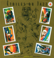 99075 MNH FRANCIA 2002 GRANDES MUSICOS DE JAZZ - Autres & Non Classés