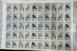 Syria, Syrie,Syrien,2024 Birds Of Syria , Complet Sheet, MNH** - Syria