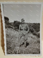 Italia Militari Foto SERRA - Oristano. Sardegna, Militare. Da Identificare. 1939. 80x60 Mm. - Guerre, Militaire