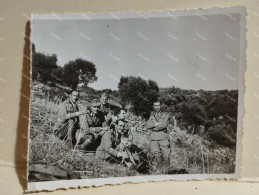 Italia Militari Foto SERRA - Oristano. Sardegna, Militari. Nomi Retro. 1939. 75x60 Mm. - War, Military