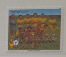 PARAGUAY  1983 BRASIL  MNH**  FOOTBALL FUSSBALL SOCCER CALCIO VOETBAL FUTBOL FUTEBOL FOOT FOTBAL - Nuovi