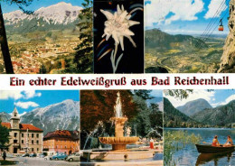 72705706 Bad Reichenhall Panorama Hochstaufen Predigtstuhlbahn Marktplatz Kurpar - Bad Reichenhall