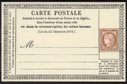 2022 - Cérès 3.30€ Mini Feuillet Gommé 150 Ans De La Carte Postale En France (carte Cérès Précurseur) YT F 5583 Neuf ** - Neufs
