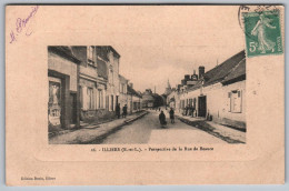 (28) 2071, Illiers, Edition Denis 26, Perspective De La Rue De Beauce - Illiers-Combray