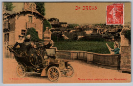 (28) 2059, Dreux, Foucault édit Colorisée, De Dreux Nous Vous Envoyons Ce Souvenir - Dreux