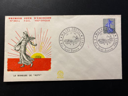 Enveloppe 1er Jour "La Semeuse De Roty" - 23/02/1961 - 1234A - Historique N° 363B - 1960-1969
