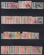 Collection Of Persia (Iran) - Reza Shah Pahlavi  & Qajar - Group Of Used Stamps - Collections (without Album)