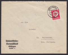 Deutsches Reich Dienstbrief Mi. 138 Von Nervenklinik Göttingen   (21716 - Oficial