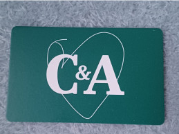 GIFT CARD - HUNGARY - C&A 34 - Tarjetas De Regalo