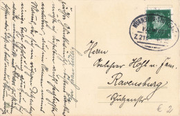 Bahnpost (Ambulant; R.P.O./T.P.O.) Nürnberg-Stuttgart (ZA2559) - Lettres & Documents