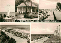 72704869 Kuehlungsborn Ostseebad Bootsanleger Strand Promenade Lesehalle Kuehlun - Kühlungsborn