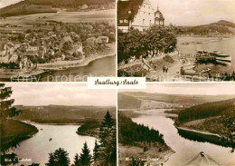 72704497 Saalburg Saale Panorama Schiffsanleger Luchsfelsblick Heinrichsteinblic - Sonstige & Ohne Zuordnung