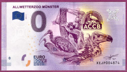 0-Euro XEJP 2020-4 ALLWETTERZOO MÜNSTER - Privéproeven