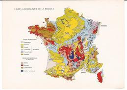 Carte Géologique De La France / Geological Map Of France. BRGM / Geological Survey. Scale 1/1,000,000. - Mapas