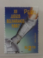 PEROU PERU 1997  MNH**  FOOTBALL FUSSBALL SOCCER CALCIO VOETBAL FUTBOL FUTEBOL FOOT FOTBAL - Unused Stamps