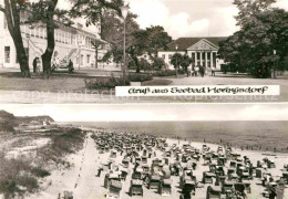 72704291 Heringsdorf Ostseebad Usedom Kurhaus Strandpartie Heringsdorf - Sonstige & Ohne Zuordnung