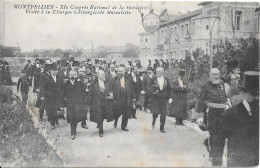 MONTPELLIER - XIé Congrés National De Mutualité - Visite à La Clinique  Chirugicale  En 1913 - Montpellier