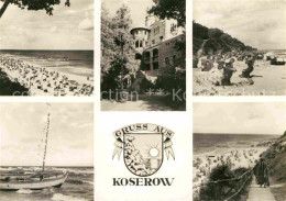 72704233 Koserow Ostseebad Usedom Strand Weg Burg  Koserow - Sonstige & Ohne Zuordnung