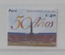 PEROU PERU 2002  MNH**  FOOTBALL FUSSBALL SOCCER CALCIO VOETBAL FUTBOL FUTEBOL FOOT FOTBAL - Ungebraucht