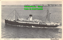 R422704 S. S. Suecia. S. S. Britannia. Swedish Lloyd. Handelstidningen - Welt