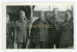 WW2 - Prisonniers De Guerre Serbes - Serbian Yugoslav Officers Prisoners Of War In POW Camp, Germany - Guerre, Militaire