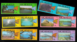 1979 Volcano  Michel NI 2061 - 2072 Stamp Number NI 1097 - 1108 Yvert Et Tellier NI 1116 - 1127 Xx MNH - Nicaragua