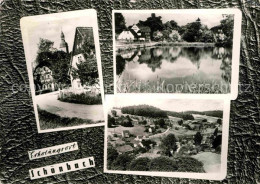 72704132 Schoenbach Sachsen Kirche Weiher Panorama  Schoenbach Sachsen - Other & Unclassified