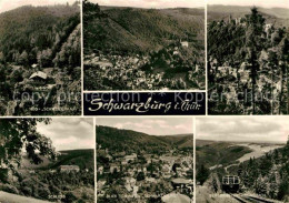 72703668 Schwarzburg Thueringer Wald HOG Schweizerhaus Panorama Schloss Bergbahn - Andere & Zonder Classificatie