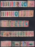 Collection Of Persia (Iran) - Pahlavi & Qajar - Group Of Used Stamps - Collections (without Album)