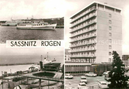 72703593 Sassnitz Ostseebad Ruegen Hafen Faehre Faehrbahnhof Ruegen Hotel Sassni - Sassnitz