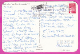 294140 / France Illustrator Collection "L'ardoise à Message" PC 1998 USED Marianne De Luquet Sans Valeur Faciale Autoadh - Cartas & Documentos